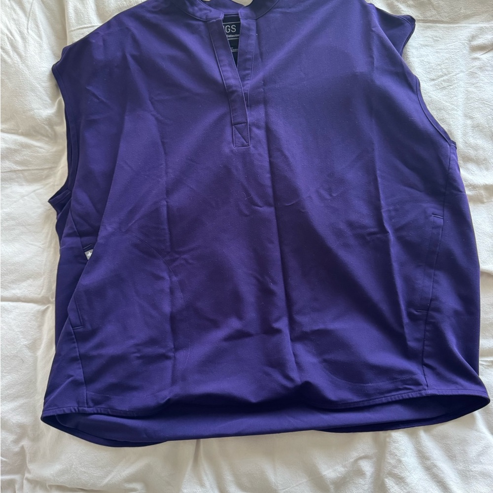 FIGS Scrubs Set Purple XL Top & XL Jogger Pants Technical Collection - Picture 2 of 8